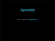 Tablet Screenshot of agrodata.com